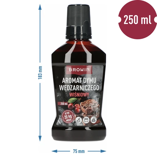Tekući dim za dimljenje – trešnja, 250ml - 4