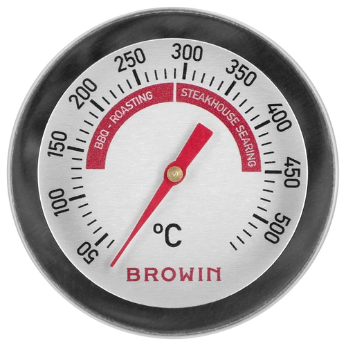 Termometar za roštilj i BBQ, od 50 do +500°C, bimetalni, 5,3cm - 2