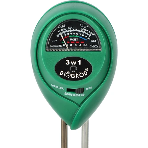 Tester podloge 3u1 - pH, vlažnost, osunčanost - 2