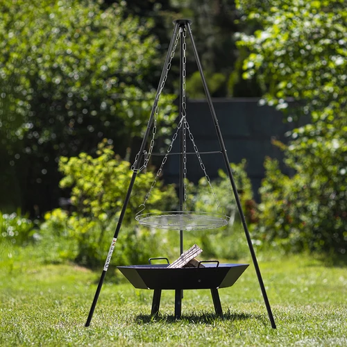 Tronožac za logorsku vatru s rešetkom, 150 cm - 6