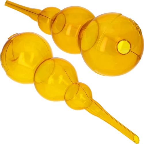 Trostruka kugla za navodnjavanje (trokamorna), prozirna žuta, 600 ml - 2