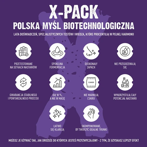 Turbo kvasac X-Pack 1,8 kg - profesionalni, za velike nastave - 7