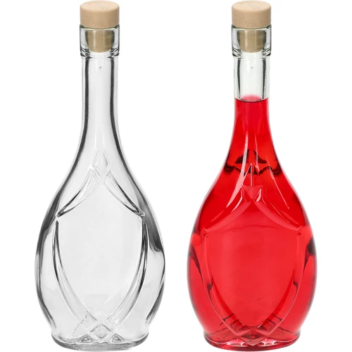 Ukrasna boca ICONA 500 ml, s čepom u obliku gljive, 1 kom. - 3