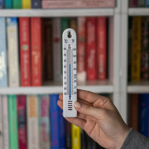 Univerzalni termometar (-30 do +50°C), 17 cm, bijeli - 3