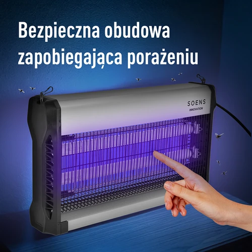UVA lampa za uništavanje insekata 40 W, srebrna - 7
