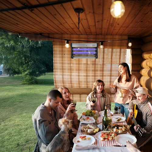 UVA lampa za uništavanje insekata 40 W, srebrna - 9