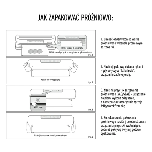 Vakuumski zavarivač - univerzalni, pistacija - 9