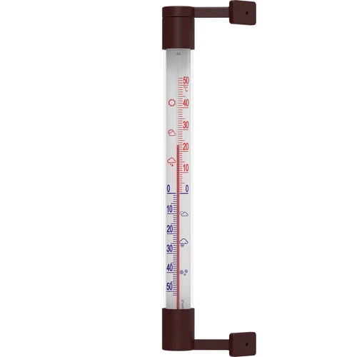 Vanjski termometar smeđi (-50°C do +50°C) 22cm