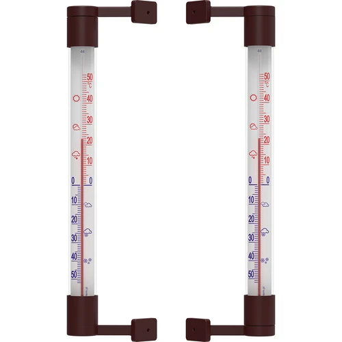 Vanjski termometar smeđi (-50°C do +50°C) 22cm - 3