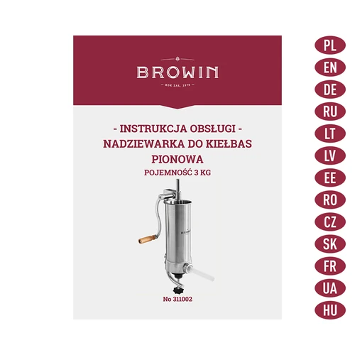 Vertikalna punilica 3 kg - 8