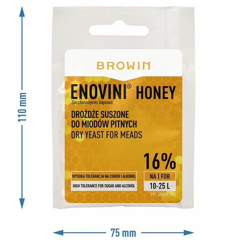 Vinski kvasac Enovini® HONEY, 10 g - 3