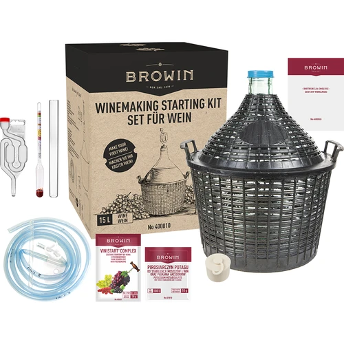 Vinski set 15 L sa staklenim balonom - 2