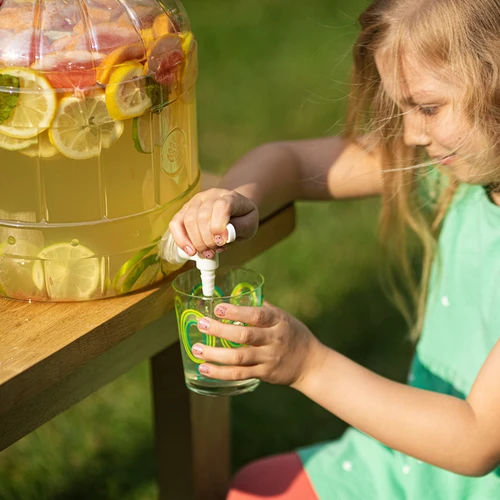 Višenamjenska staklenka s pipom 3L - 10