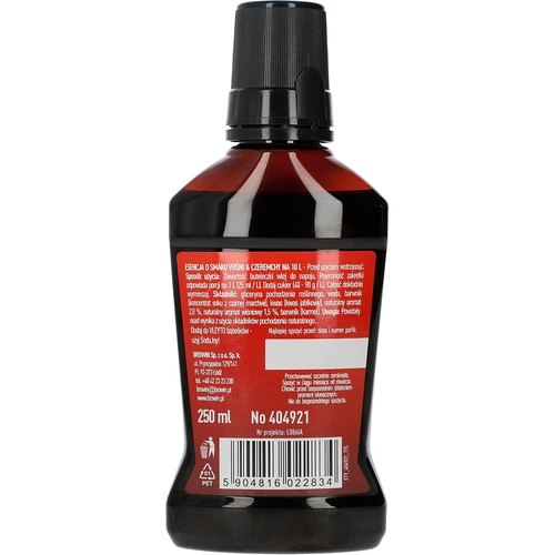 VLEYTO Trešnja & Trnina – okusna esencija s prirodnim aromama, 250 ml - 2