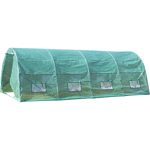 Vrtna staklenika (plastična) 3x6x2 m - 2