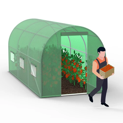 Vrtni staklenik (folija) 2x4,5x2 m - 14