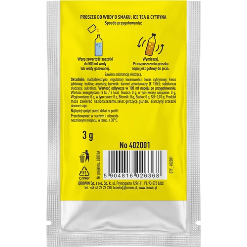 Vsypto Ice Tea Limun - set 15x3g - 6