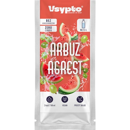 Vsypto okus lubenica i ogrozd, 9 g - 2