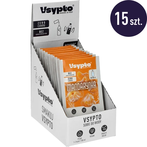VSYPTO okus mandarine, 3 g - 10