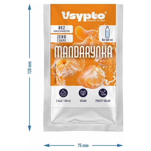 VSYPTO okus mandarine, 3 g - 4