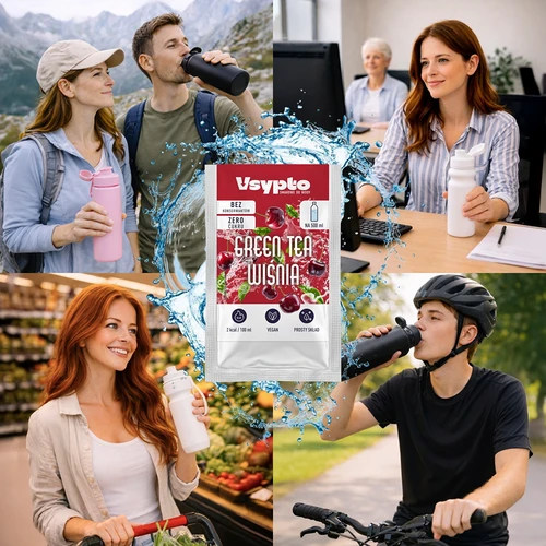 VSYPTO s okusom Green Tea Višnja, 3 g - 8