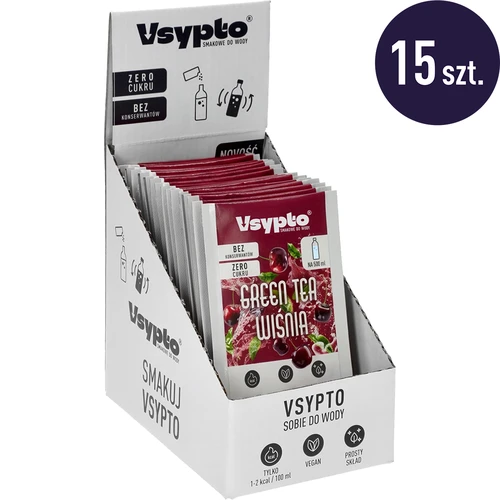 VSYPTO s okusom Green Tea Višnja, 3 g - 10