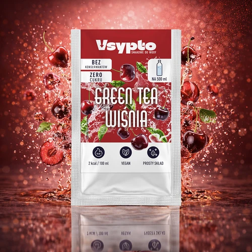 VSYPTO s okusom Green Tea Višnja, 3 g - 5