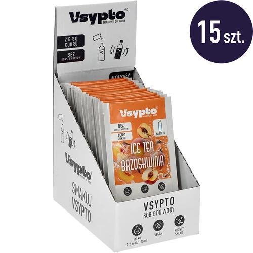 VSYPTO s okusom Ice Tea Breskva, 3 g - 10