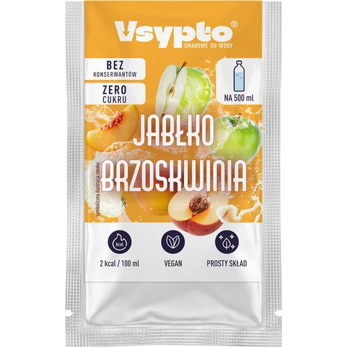VSYPTO s okusom jabuke i breskve, 3 g - 2