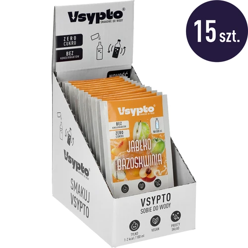 VSYPTO s okusom jabuke i breskve, 3 g - 10