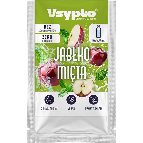 VSYPTO s okusom jabuke i mente, 3 g - 2