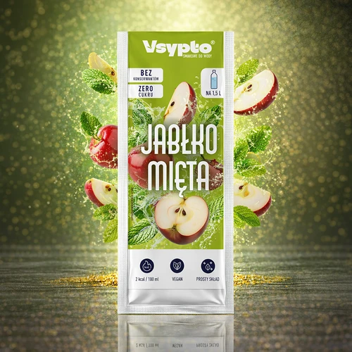 VSYPTO s okusom jabuke i mente, 9 g - 5