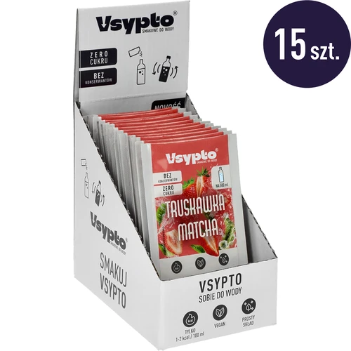 VSYPTO s okusom Jagoda & Matcha, 3 g - 10
