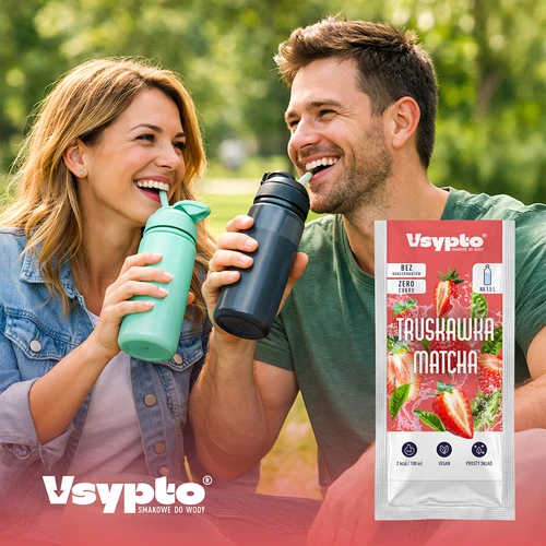 VSYPTO s okusom Jagoda Matcha, 9 g - 7