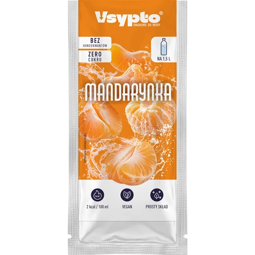 VSYPTO s okusom mandarine, 9 g - 2
