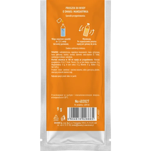 VSYPTO s okusom mandarine, 9 g - 3