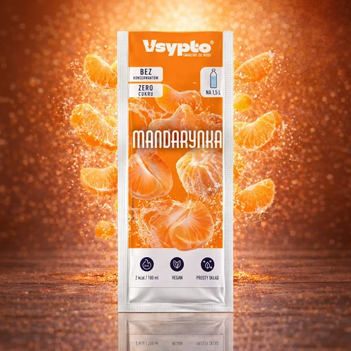 VSYPTO s okusom mandarine, 9 g - 5