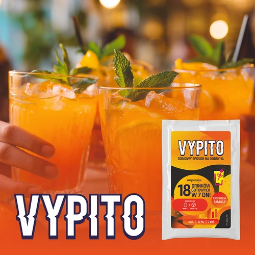 VYPITO 12%, vrećica za 18 drinkova - Mandarina, 126 g - 6