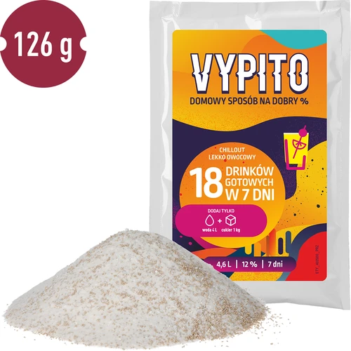 VYPITO 12%, vrećica za 18 pića - Chillout blago voćni, 126 g - 3