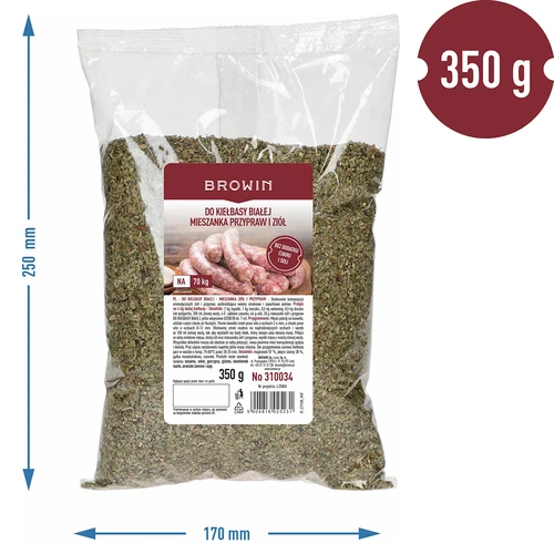 Za bijelu kobasicu - mješavina začina i bilja, 350 g - 3
