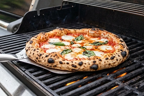 Napuljska pizza s plinskog roštilja