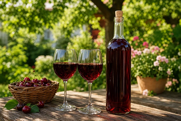 Vino od višanja - jako, poluslatko