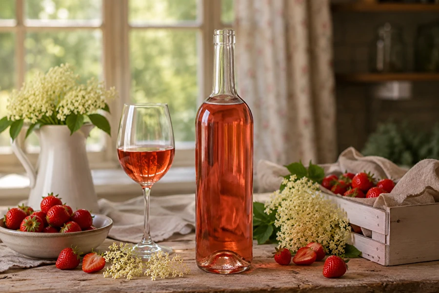 Browin Przepiśnik - Jagodno vino s notom cvjetova crne bazge
