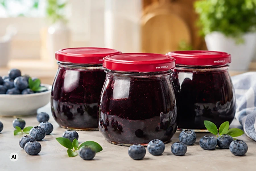 Browin Przepiśnik - Recept za džem od borovnica bez dodatka šećera